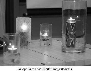 Az optikai feladat k�s�rleti megval�s�t�sa