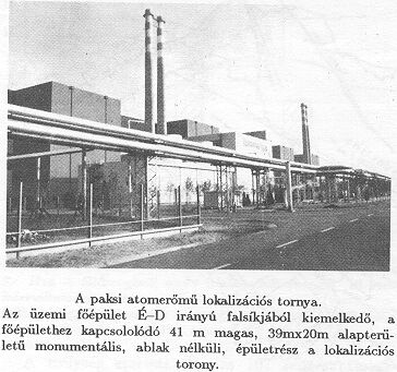 A paksi atomerm lokalizcis tornya.